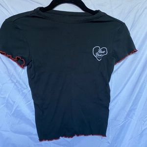 'Not Yours' crop top